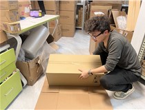 這個正在打包的柯尼卡美能達C226的定影器是你的嗎？準備發(fā)走啦！