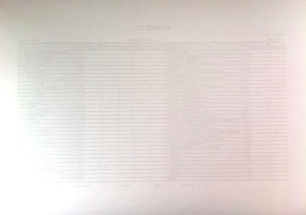 柯尼卡美能達復印機C284e輸出黑色發淡效果圖-科頤辦公